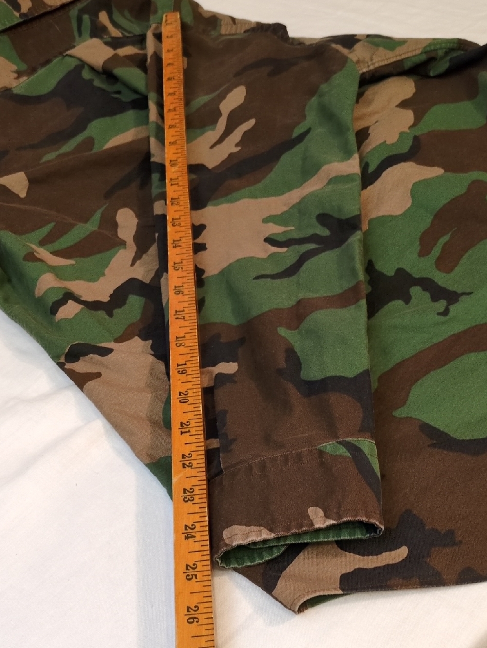 Ralph Lauren Camo Button Down LS Shirt Medium - Picture 12 of 13